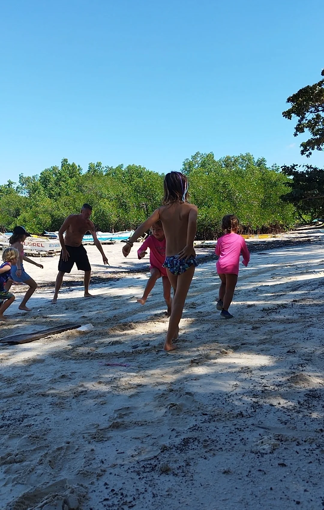 a month at ananda island hub. beach games. ananda island hub.com